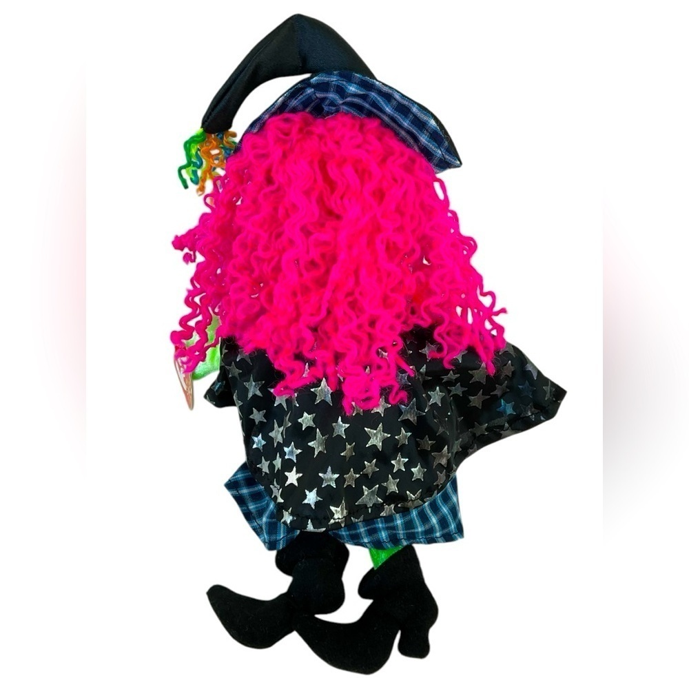TY Beanie Baby Scary Witch Plush 9” NWT Halloween - Picture 3 of 4